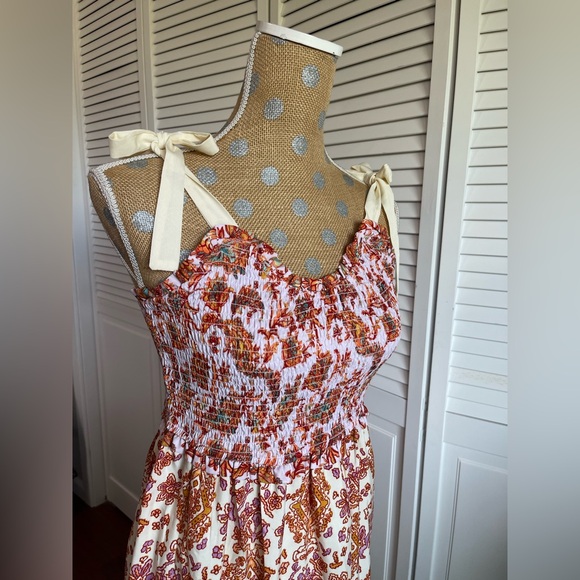 Truly 4 you amazing dress boho beautiful floral Sz M - Picture 4 of 6